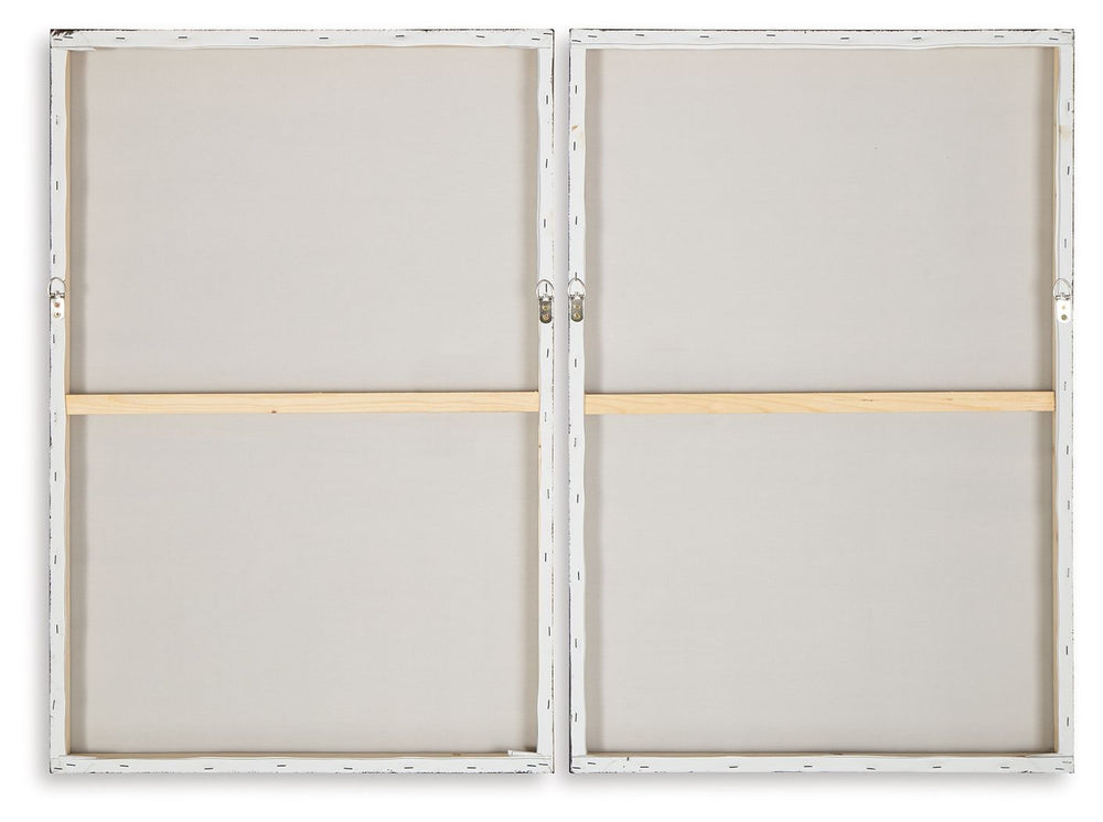 Brockdunn - Wall Art Set (Set of 2) - Tan / Brown