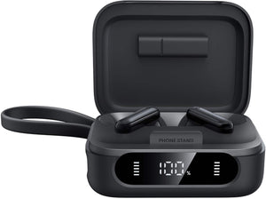 Soundcore - by Anker P41i Bluetooth Wireless In Ear Earbuds with Portable USB-C 3,000mAh Phone Charger (With Lightning Adapter) - Black