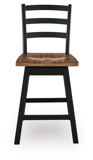 Wildenauer - Swivel Stool (Set of 2) #29"wx22"dx22"h