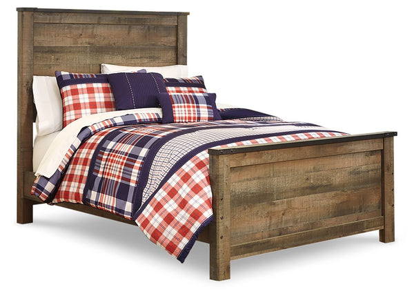 Trinell - Panel Bed #full #none