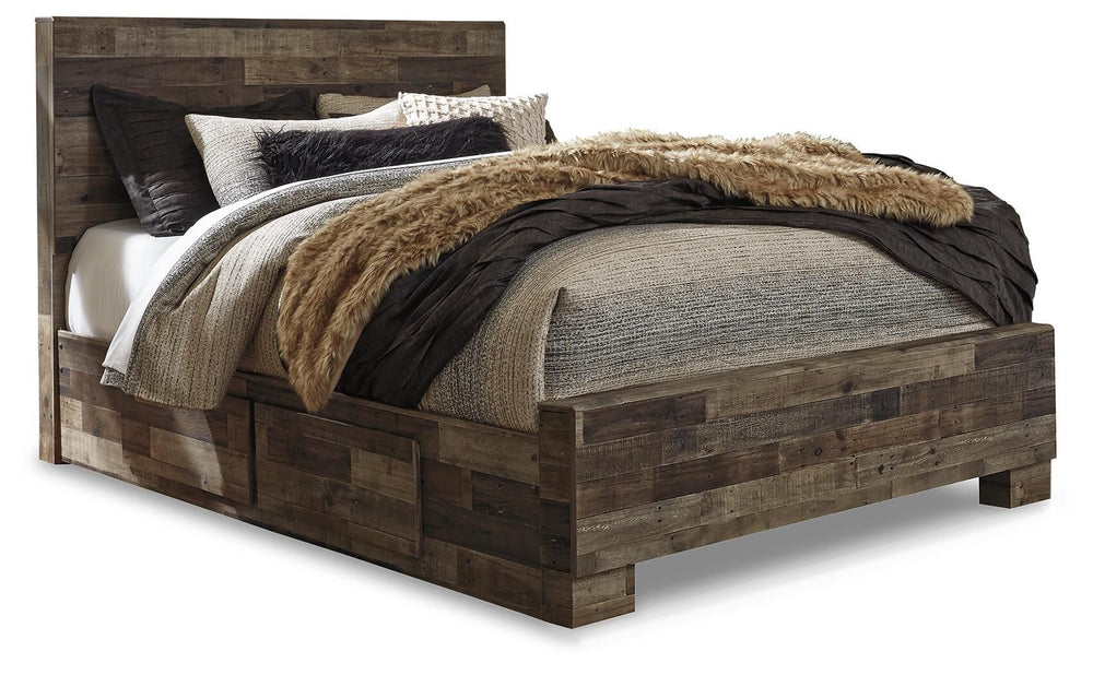 Derekson - Panel Bed #full #6drawers
