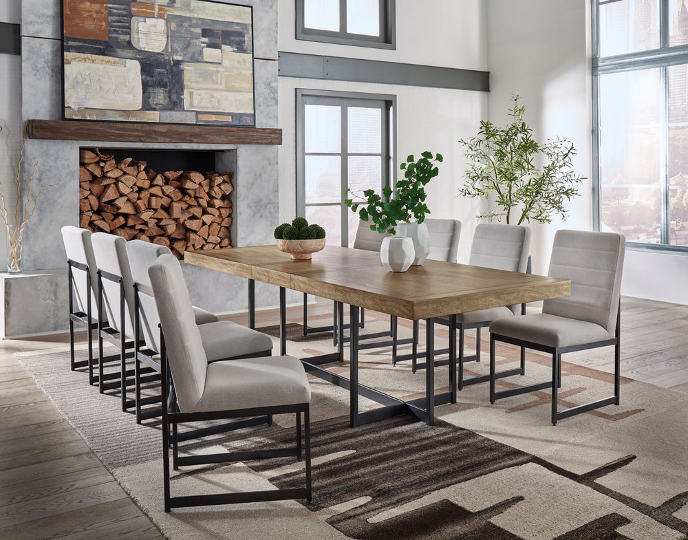Tomtyn - Dining Room Set #5pc.table,4chairs