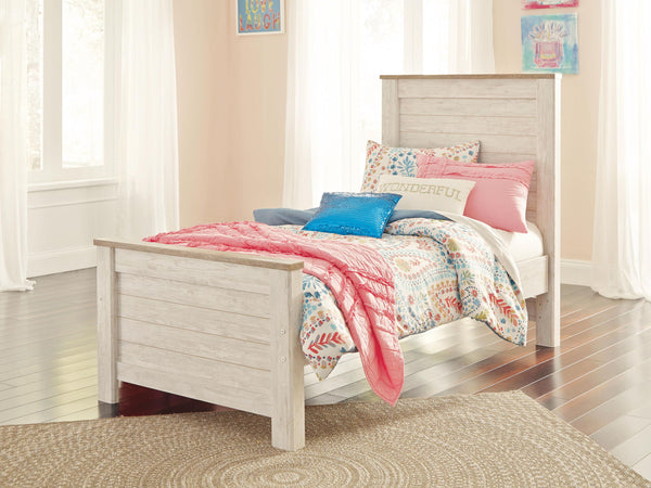 Willowton - Panel Bed #twin #none