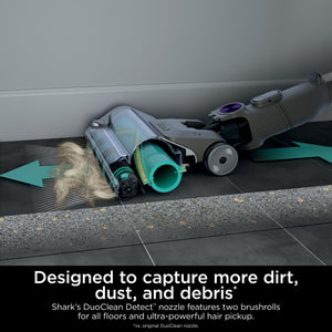 Shark - PowerDetect Cordless Stick Vacuum with Powerful Suction & HEPA Filtration, Up to 70 min Runtime - Dark Gray