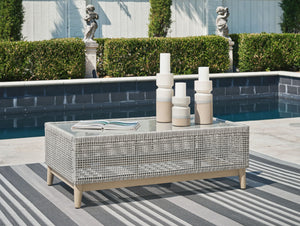 Seton Creek - Mesa de centro rectangular - Gris