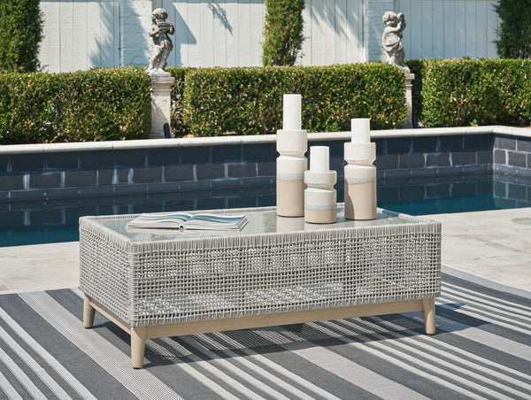 Seton Creek - Mesa de centro rectangular - Gris