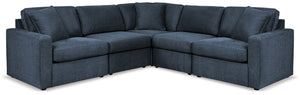 Modmax - 5 Piece Sectional #blue #5pc.sectional