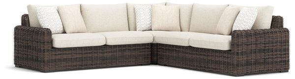 Kimora - Outdoor Sectional #3pc.sectional