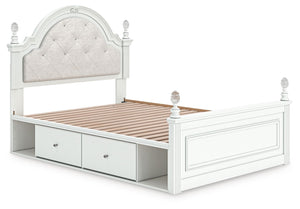 Kozlani - Upholstered Panel Storage Bed #full