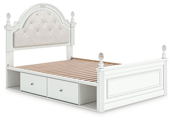 Kozlani - Upholstered Panel Storage Bed #full