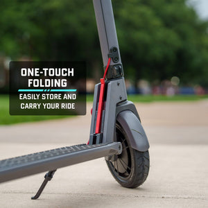 GoTrax - XR ADVANCE Lightweight Electric Scooter w/14mi Max Operating Range & 15.5mph Max Speed - Black