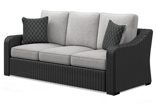 Beachcroft - Sofa With Cushion #black