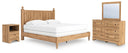Aleaport - Panel Bedroom Set #4pc.bed,dresser,mirror,nightstand #king