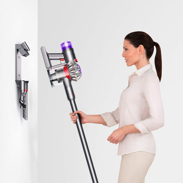 Dyson - V8 Cordless Vacuum with 6 accessories - Silver/Nickel
