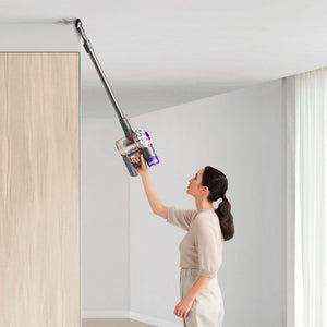 Dyson - V8 Cordless Vacuum with 6 accessories - Silver/Nickel