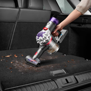 Dyson - V8 Cordless Vacuum with 6 accessories - Silver/Nickel