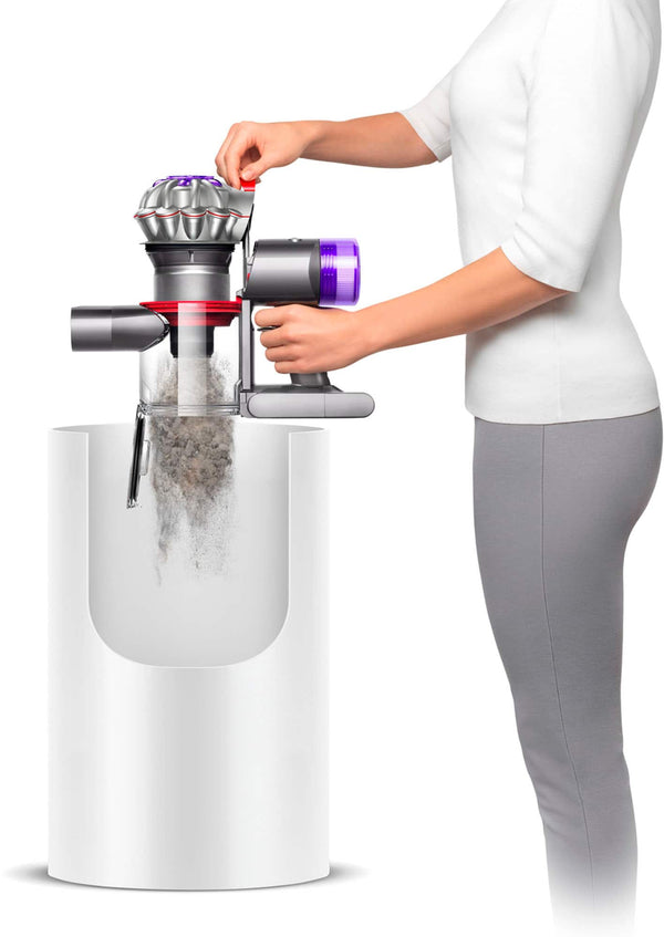 Dyson - V8 Cordless Vacuum with 6 accessories - Silver/Nickel