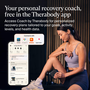 Therabody - Theragun Mini Plus - Heated, Travel-Sized Massage For Faster Recovery On-The-Go - Black
