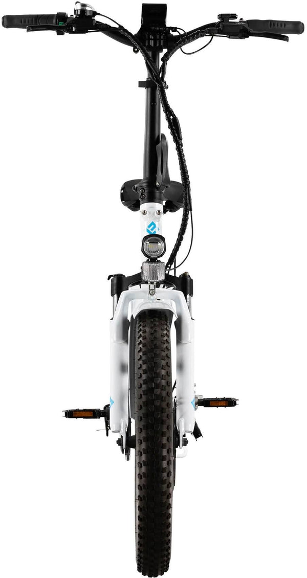 Lectric eBikes - XP3 Step-Thru Foldable Long-Range eBike: 65 miles Max Operating Range & 28 mph Max Speed - Unisize - White