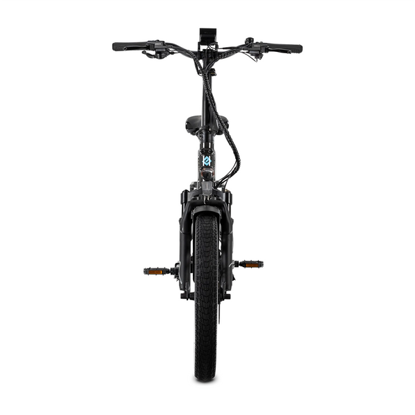 Lectric eBikes - XP4 Step-Over Foldable eBike (Max 50mi/28mph) + LevelUp Rack - Tempest Grey