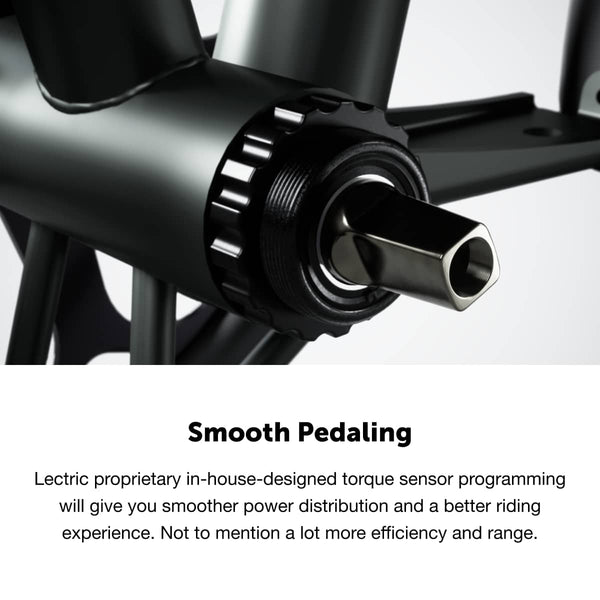 Lectric eBikes - XP4 Step-Over Foldable eBike (Max 50mi/28mph) + LevelUp Rack - Tempest Grey