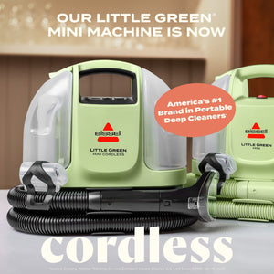 BISSELL - Little Green® Mini Cordless - Tea with Black Accents