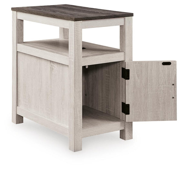 Fendenmore - Chair Side End Table #white