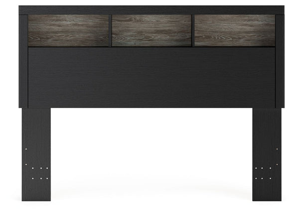 Broachmyn - Lighted Bookcase Headboard #queen