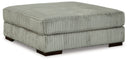 Lindyn - Oversized Accent Ottoman #gray