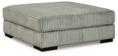 Lindyn - Oversized Accent Ottoman #gray