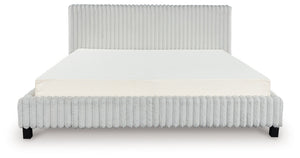 Zuraleus - Upholstered Bed #white #californiaking|king