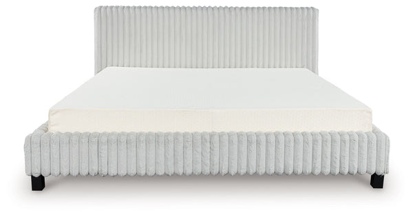 Zuraleus - Upholstered Bed #white #californiaking|king