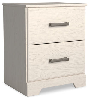 Stelsie - Two Drawer Night Stand - White