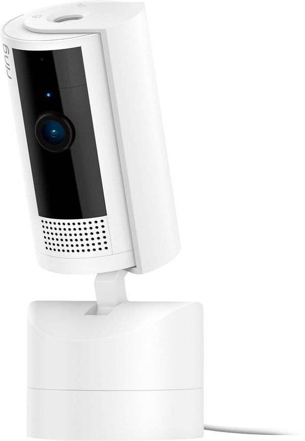 Ring - 3-Pack Pan-Tilt Indoor Security Cam with 360° Horizontal Pan Coverage, Live View & Two-Way Talk, and HD Video - White