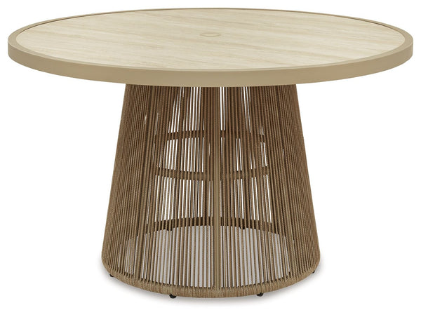 Orchard Beach - Mesa de comedor exterior - Beige