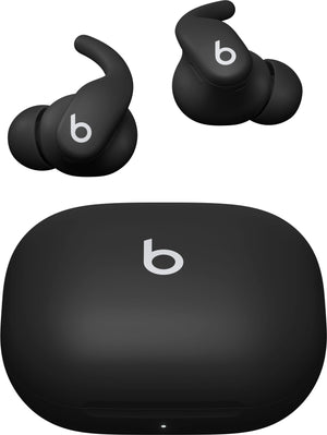 Beats - Powerbeats Fit True Wireless Active Noise Canceling Earbuds - Jet Black