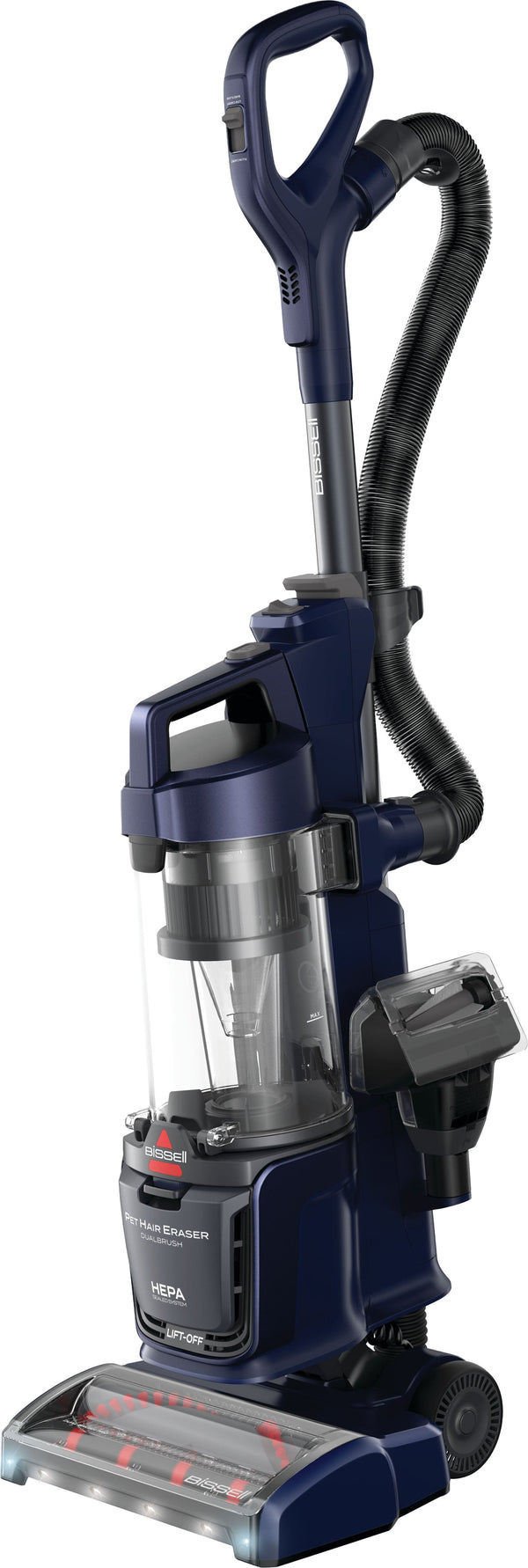 BISSELL - BISSELL® Pet Hair Eraser® DualBrush Upright Vacuum - Midnight
