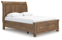 Feddinger - Storage Sleigh Bed #queen