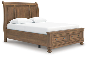 Feddinger - Storage Sleigh Bed #queen
