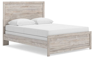 Broachmyn - Panel Bed #lightgray #queen
