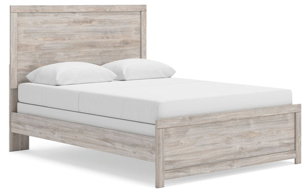 Broachmyn - Panel Bed #lightgray #queen