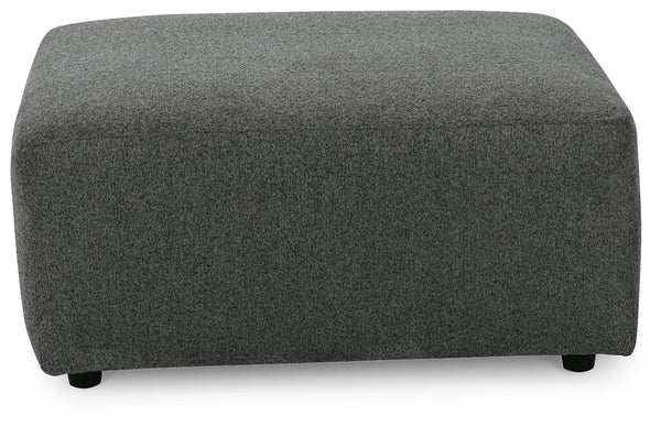 Edenfield - Oversized Accent Ottoman #darkgray