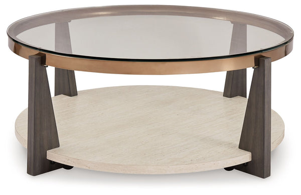 Frazwa - Mesa de cóctel redonda - Multicolor