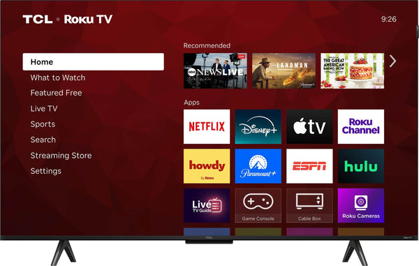 TCL - 43" Class Q6LR Series 4K UHD HDR QLED Smart TV with Roku TV (2026)