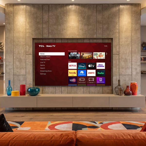 TCL - 43" Class Q6LR Series 4K UHD HDR QLED Smart TV with Roku TV (2026)