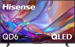 Hisense - 43" Class QD6 Hi-QLED Series 4K UHD Smart Roku TV (2026)