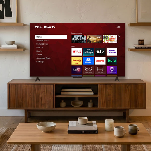 TCL - 43" Class S55LR Series 4K UHD HDR LED Smart TV with Roku TV (2026)