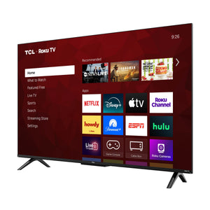 TCL - 43" Class S55LR Series 4K UHD HDR LED Smart TV with Roku TV (2026)