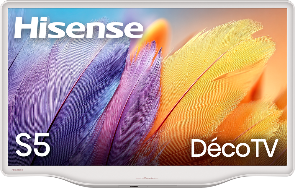 Hisense - 43" Class S5 Hi-QLED Deco TV QLED Series UHD 4K LED Smart Fire TV (2026)