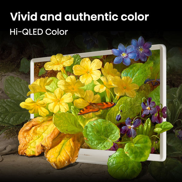Hisense - 43" Class S5 Hi-QLED Deco TV QLED Series UHD 4K LED Smart Fire TV (2026)